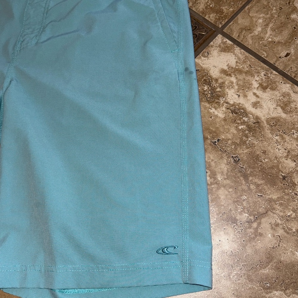 O’Neill Men's hybrid Shorts bundle charcoal , aqua Blue, Blue - Picture 4 of 4